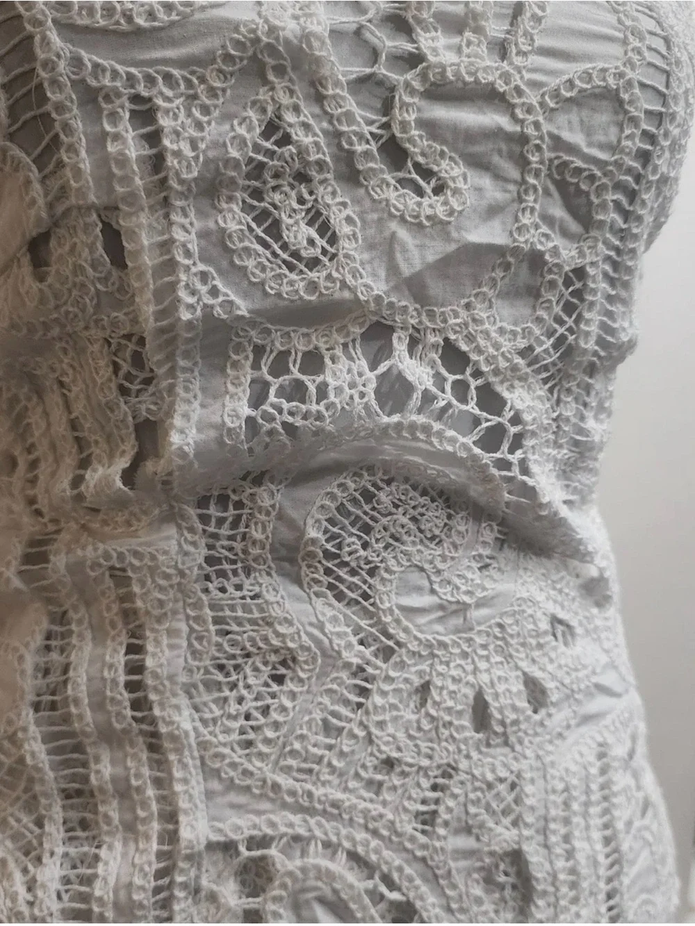 Crochet strapless Midi